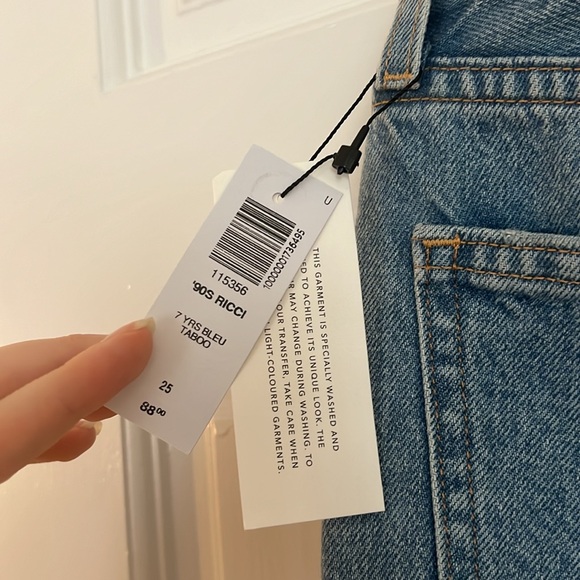 Aritzia Denim Forum Jean Skirt - Picture 4 of 7